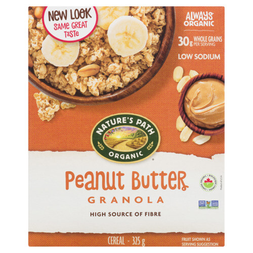 Nature's Path Organic Granola Cereal Peanut Butter 325 g