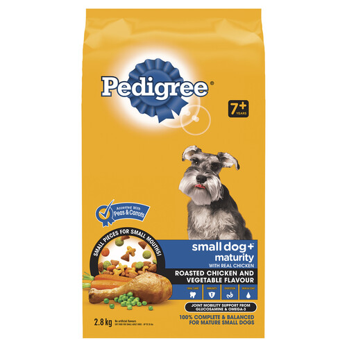 Pedigree Dry Dog Food Small Dog+ Roasted Chicken and Vegetable 2.8 kg