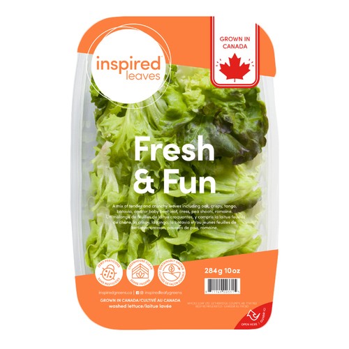 Inspired Leaves Fresh & Fun Salad 284 g