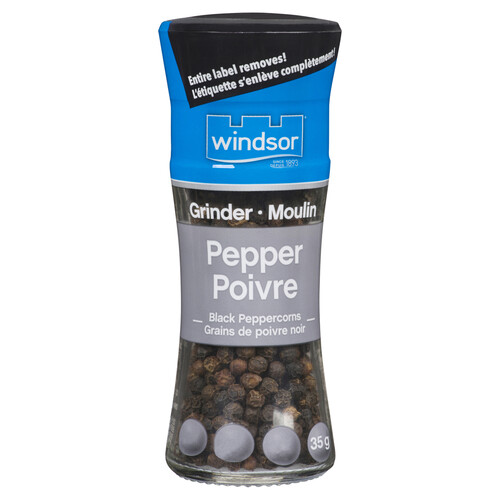 Windsor Black Peppercorns Grinder 35 g