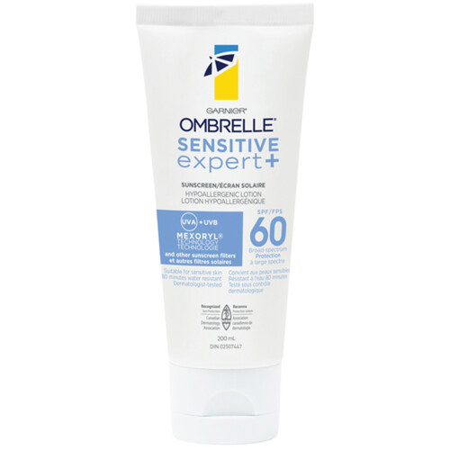 Garnier Ombrelle Sensitive Expert Body Sunscreen Lotion SPF 60 200 ml