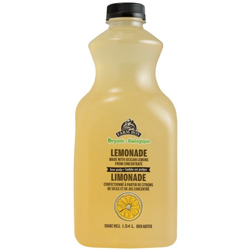 Farm Boy Organic Lemonade 1.54 L