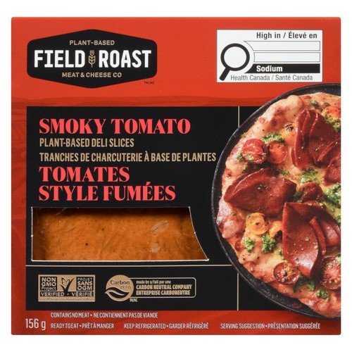 Field Roast Plant Based Deli Slices Smoky Tomato 156 g