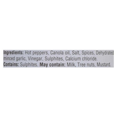 Longo's Pepperoncini Hot Peppers In Oil 250 ml