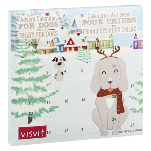 Visvit Advent Calendar For Dogs 100 g