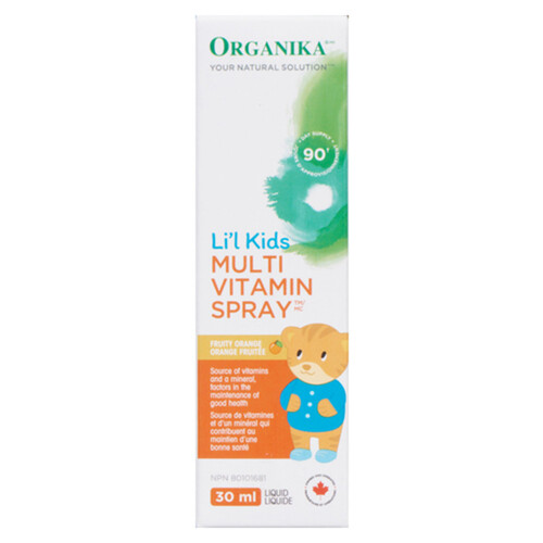 Organika Liquid Multi Vitamin Spray Kids Orange 30 ml