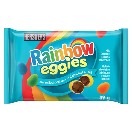 Hershey's Eggies Milk Chocolate Rainbow 39 g