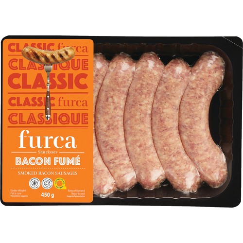 Furca Sausages Smoked Bacon Classic 450 g