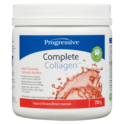 Progressive Complete Collagen Supplements Tropical Breeze 250 g