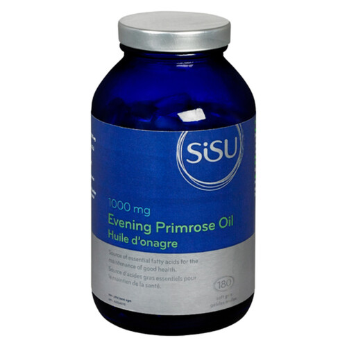 Sisu Minerals 1000 mg Evening Primrose Oil 180 Soft Gels