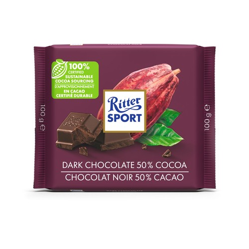 Ritter Sport Dark Chocolate Bar 100 g