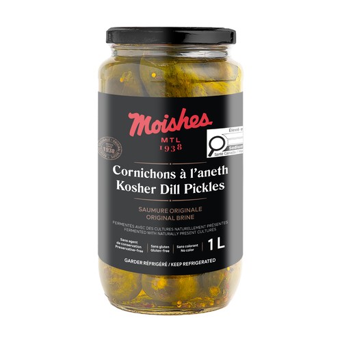 Moishes Kosher Dill Pickles 1 L