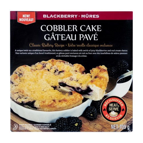 Atlanta Cheesecake Company Blackberry Frozen Cobbler 709g