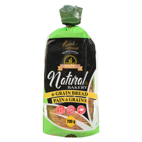 Natural Bakery Ltd. 6 Grain Bread 700 g