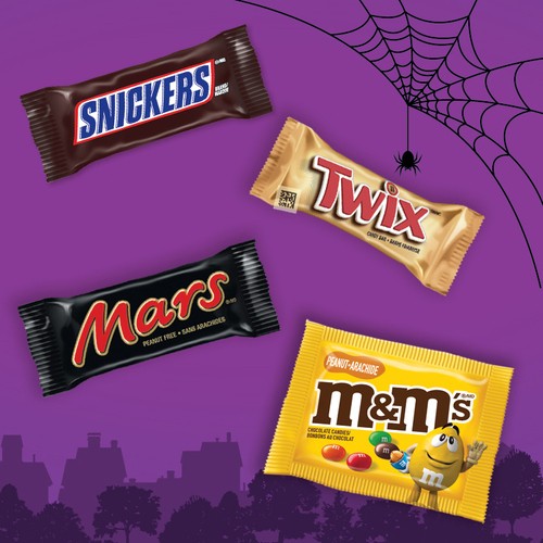Mars Halloween Chocolate Variety Pack 95 Count 1 kg