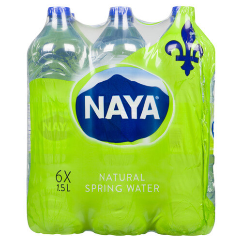 Naya Natural Spring Water 6 x 1.5 L (bottles)