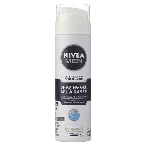 Nivea Men's Shaving Gel Sensitive Skin 198 g