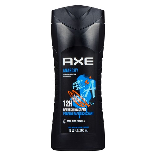 Axe Body Wash Anarchy Dark Pomegranate & Sandalwood 473 ml