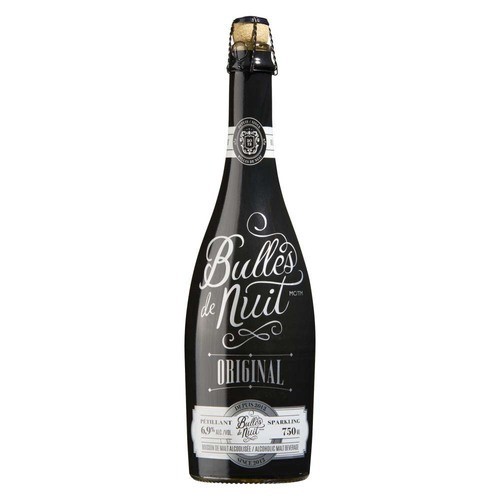 Bulles de Nuit Alcoholic Malt 6.9% Alcohol Original 750 ml (bottle)