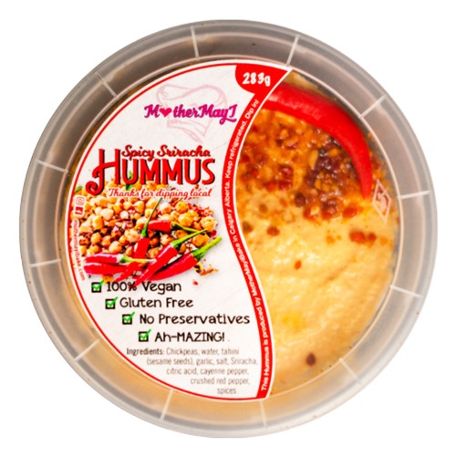 Mother May I Vegan Hummus Spicy Sriracha 283 g
