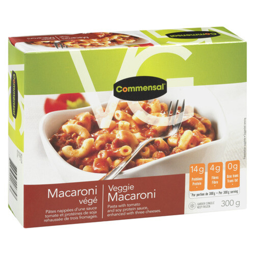 Commensal Frozen Dinner Veggie Macaroni 300 g