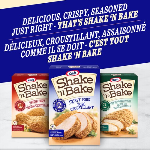 Kraft Shake 'N Bake Coating Mix Crispy Pork 160 g