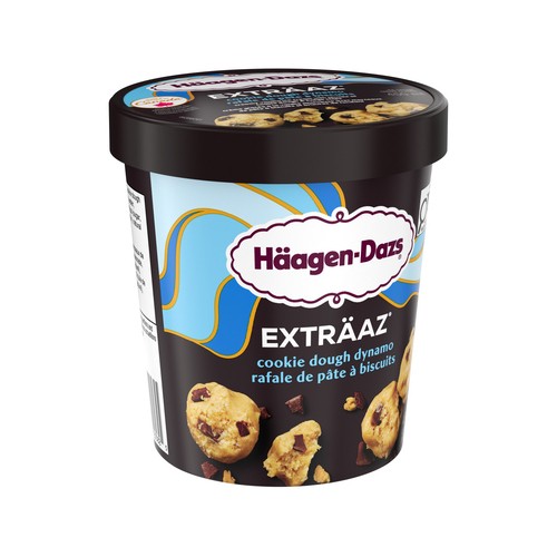 Haagen-Dazs Extraaz Ice Cream Cookie Dough Dynamo 450 ml