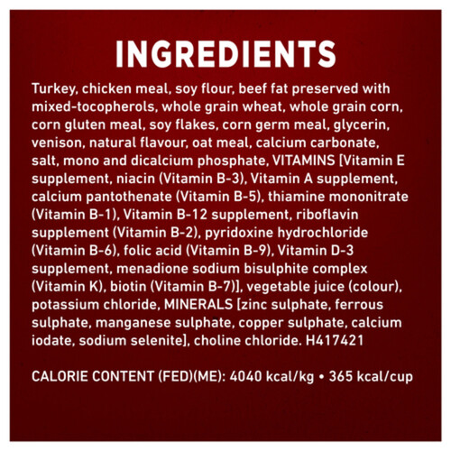 Purina ONE Dry Dog Food True Instinct Turkey & Venison 6.8 kg