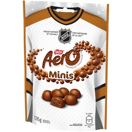 Nestlé Aero Milk Chocolate Minis Pouch 135 g
