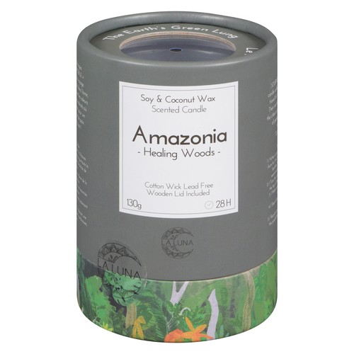 La Luna Scented Candle Amazonia Healing Woods 130 g