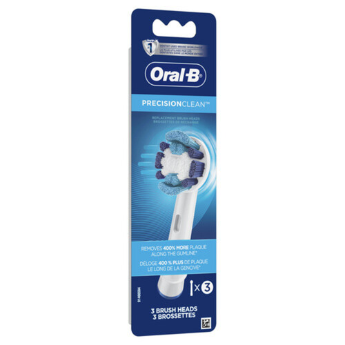 Oral-B Precision Clean Replacement Electric Toothbrush Head 3ct