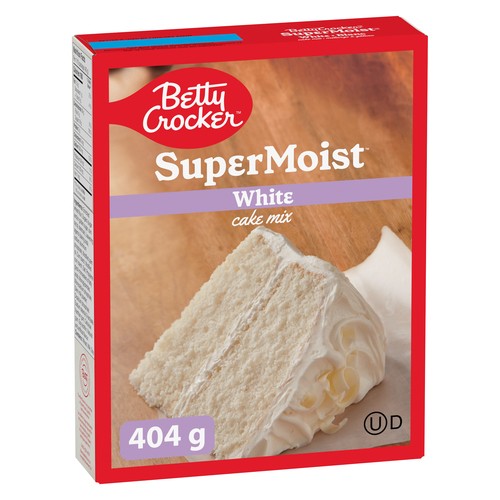 Betty Crocker Cake Mix Super Moist White 404 g