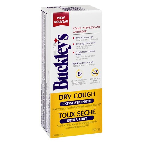Buckley's Cough Suppressant Dry Cough Extra Strength 150 ml