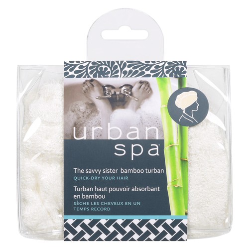 Urban Spa Bamboo Hair Turban 1 EA