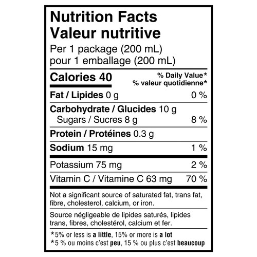 Minute Maid Juice Watermelon Blueberry 8 x 200 ml (cartons)