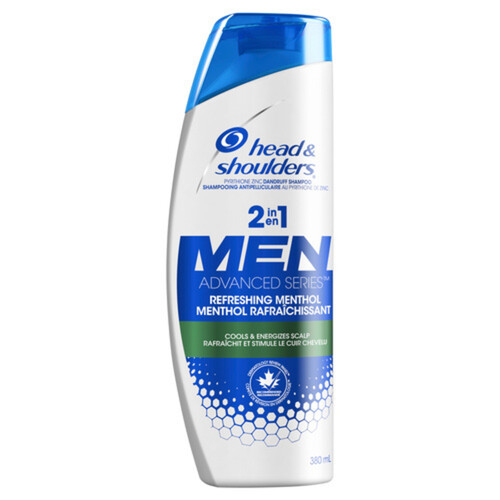 Head & Shoulders 2 In 1 Shampoo Refreshing Menthol 380 ml