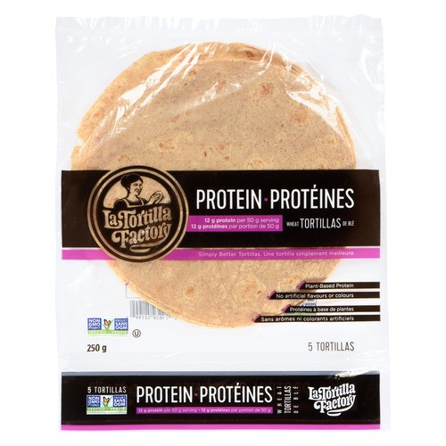 La Tortilla Factory Tortilla Whole Wheat Protein 250 g