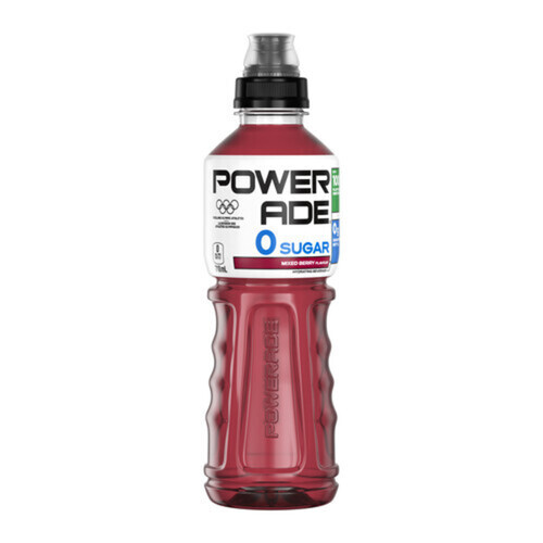 Powerade Zero Sugar Sports Drink Mixed Berry 710 ml (bottle)