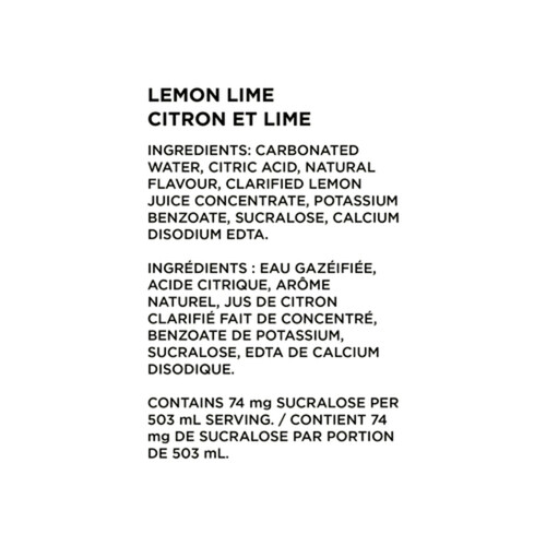 Sparkling Ice Sparkling Water Lemon Lime 503 ml (bottle)