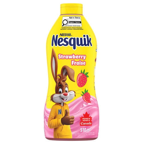 Nestlé Nesquik Syrup Strawberry 510 ml