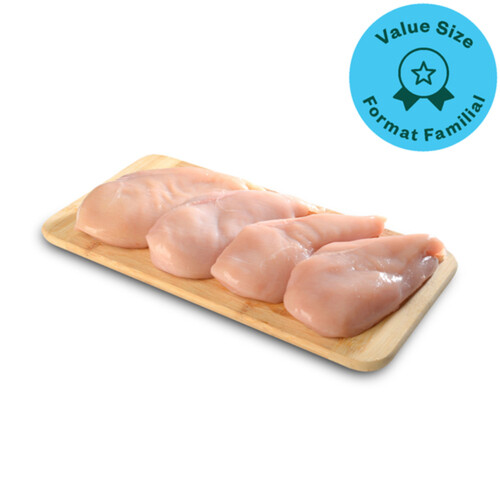 Chicken Breasts Boneless Skinless Chilled Value Size