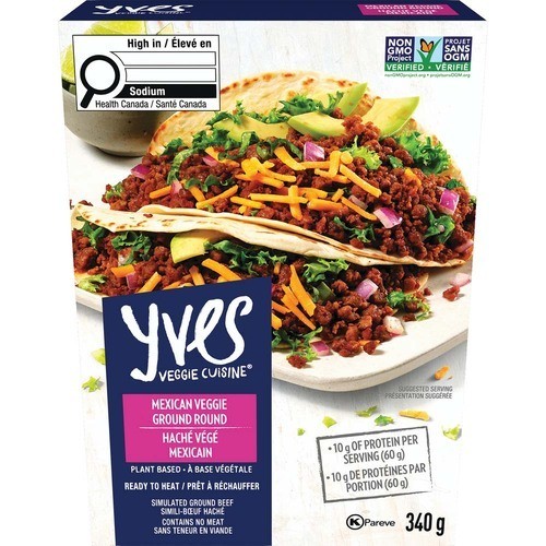 Yves Plant Based Veggie Ground Round Mexican 340 g
