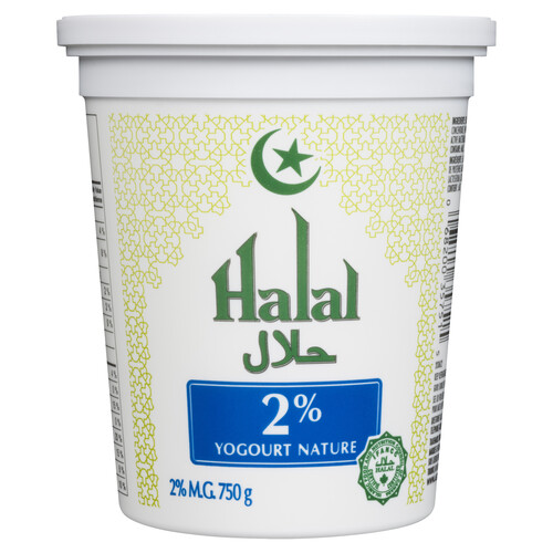 Khaas Halal Yogurt Plain 2% 750 g
