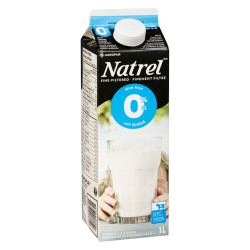 Natrel 0% Milk Skimmed 1 L