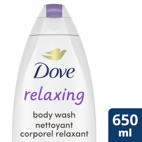 Dove Relaxing Body Wash Lavender Oil And Chamomile For Women 650 ml