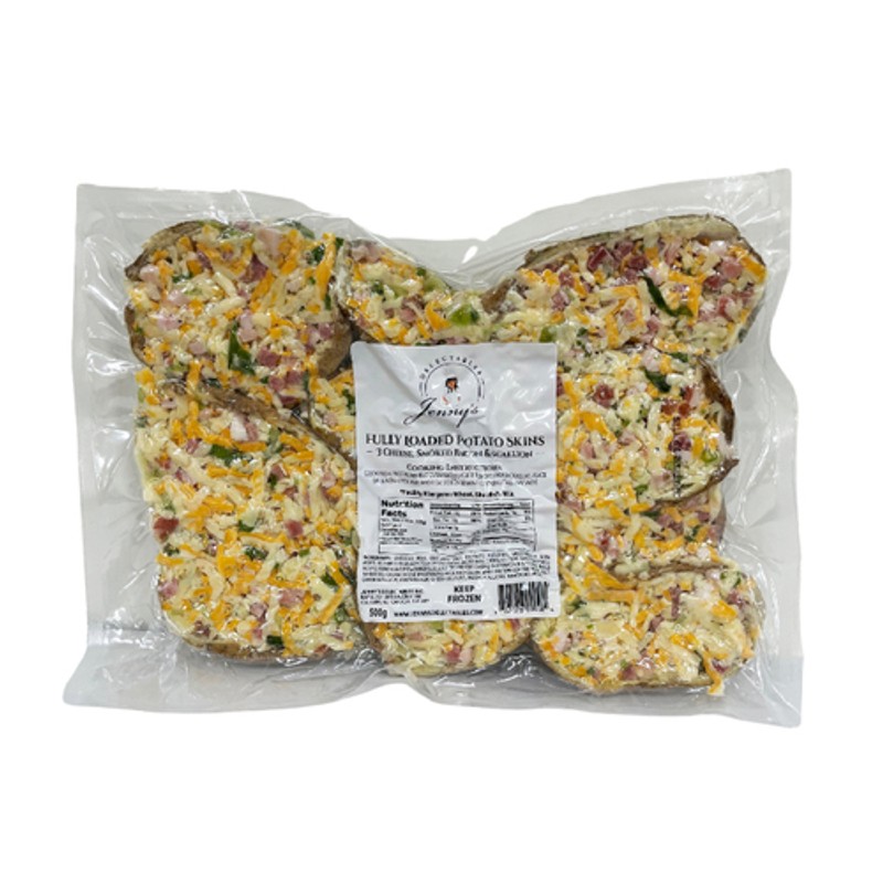 Jenny s Frozen Gourmet Potato Skins Fully Loaded 500 G Voil Online 