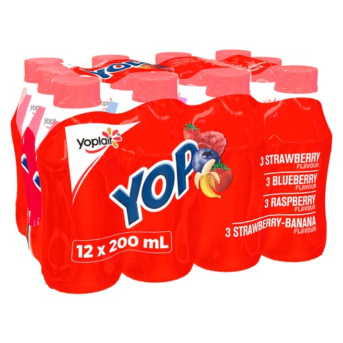 Yoplait Yop 2% Drinkable Yogurt Blueberry 200 ml