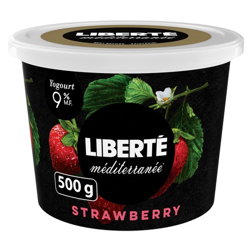 Liberté 9% Yogurt Méditerranée Strawberry 500 g