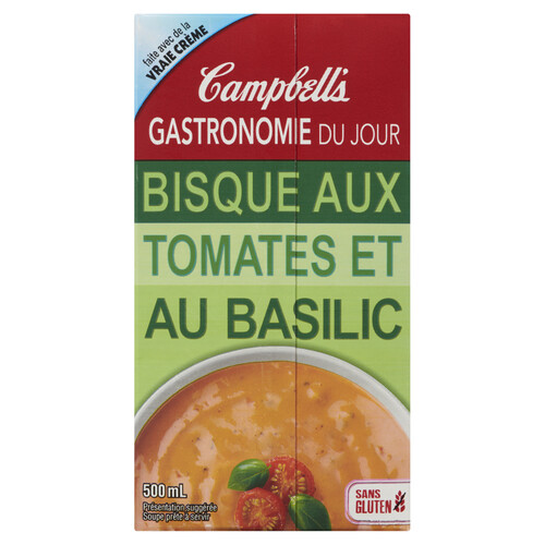 Campbells Everyday Gourmet Soup Tomato Basil 500 Ml Voilà Online