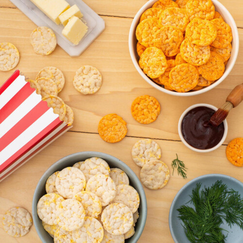 Quaker Gluten-Free Crispy Minis Rice Cakes Butter Popcorn 100 g